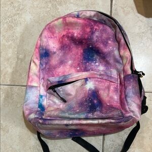 Galaxy Print Backpack